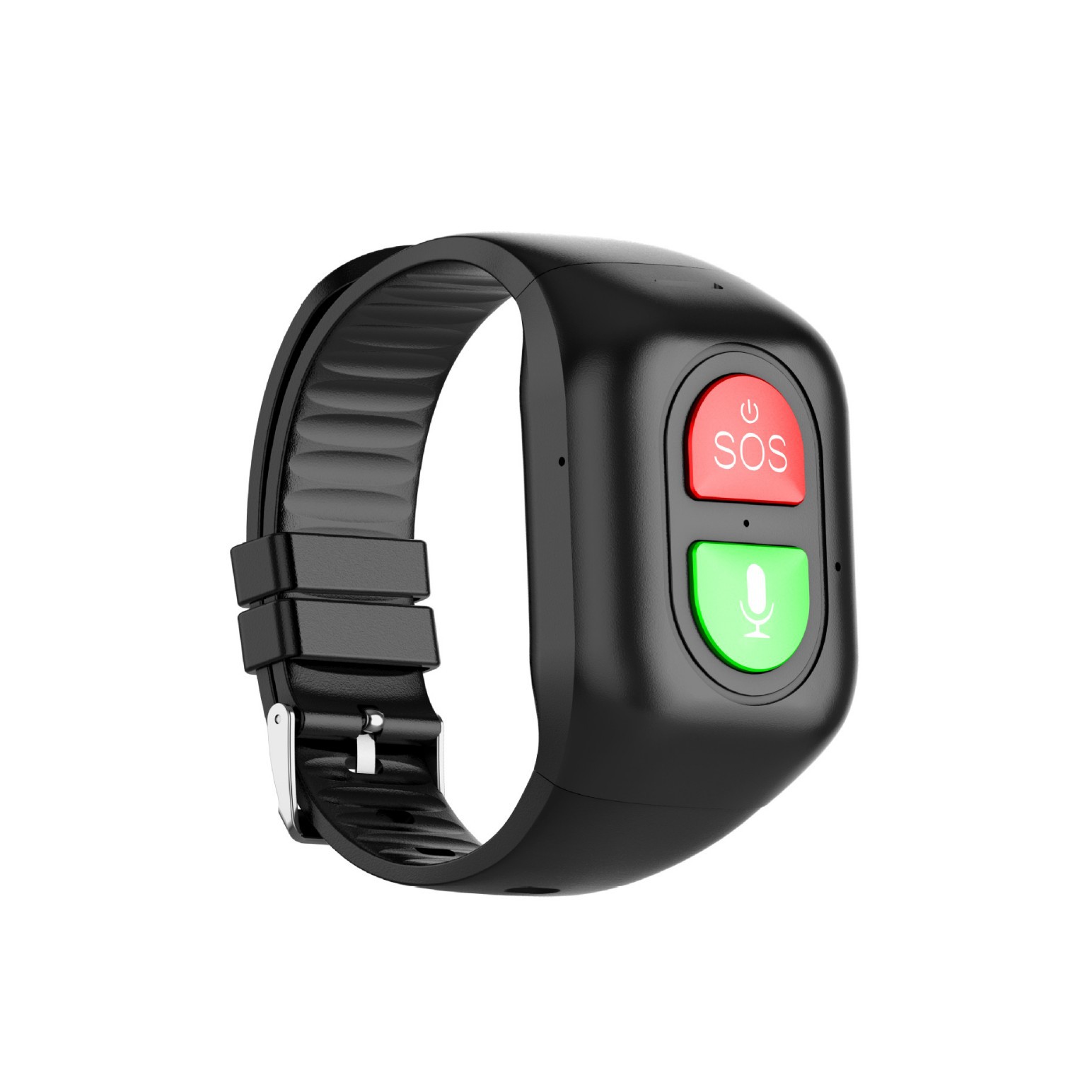 4G three-network compatible elderly positioning wristband, one-click call for help, heart rate, blood pressure and body temperature monitoring, GPS smart watch Item Picture
