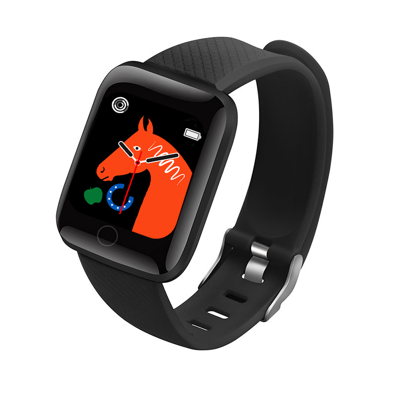 116plus Smart Bracelet, D13 color screen bracelet, step counting, Bluetooth reminder for heart rate and blood pressure Item Picture