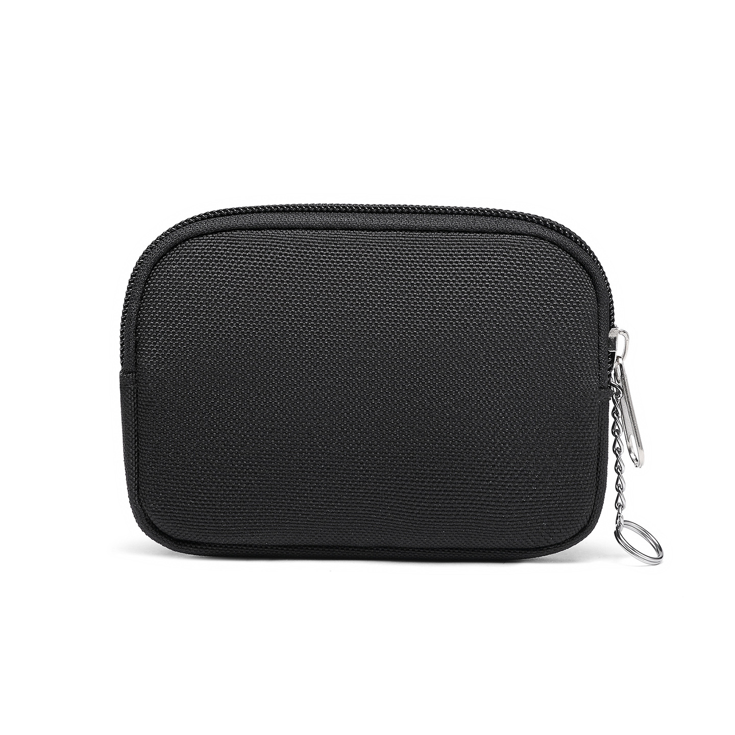 The new Oxford cloth coin purse is fashionable and versatile. It's a casual mini bag with a unique workwork-style key case and earphone card case Item Picture