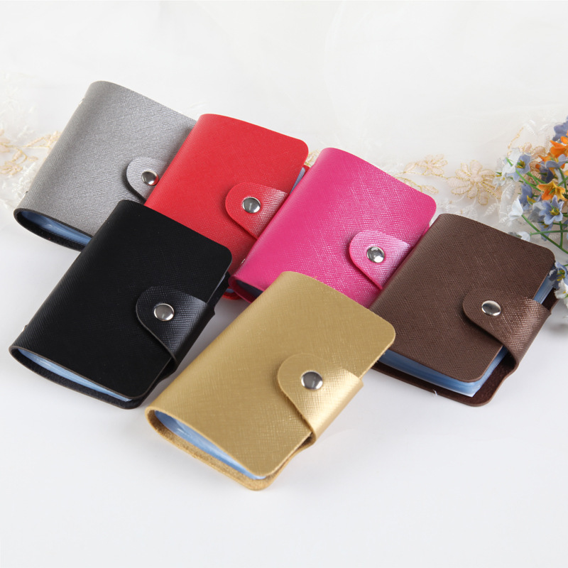 Cangnan card bags are commonly used simple wallet card bags for men and women, wholesale card cases, advertising gifts and giveaways full figure