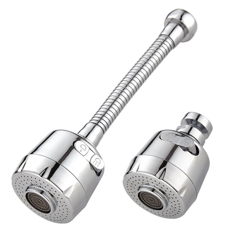 Faucet splash preventer, bubble maker, faucet extender, universal type bubble maker, pressurized shower head filter nozzle Item Picture