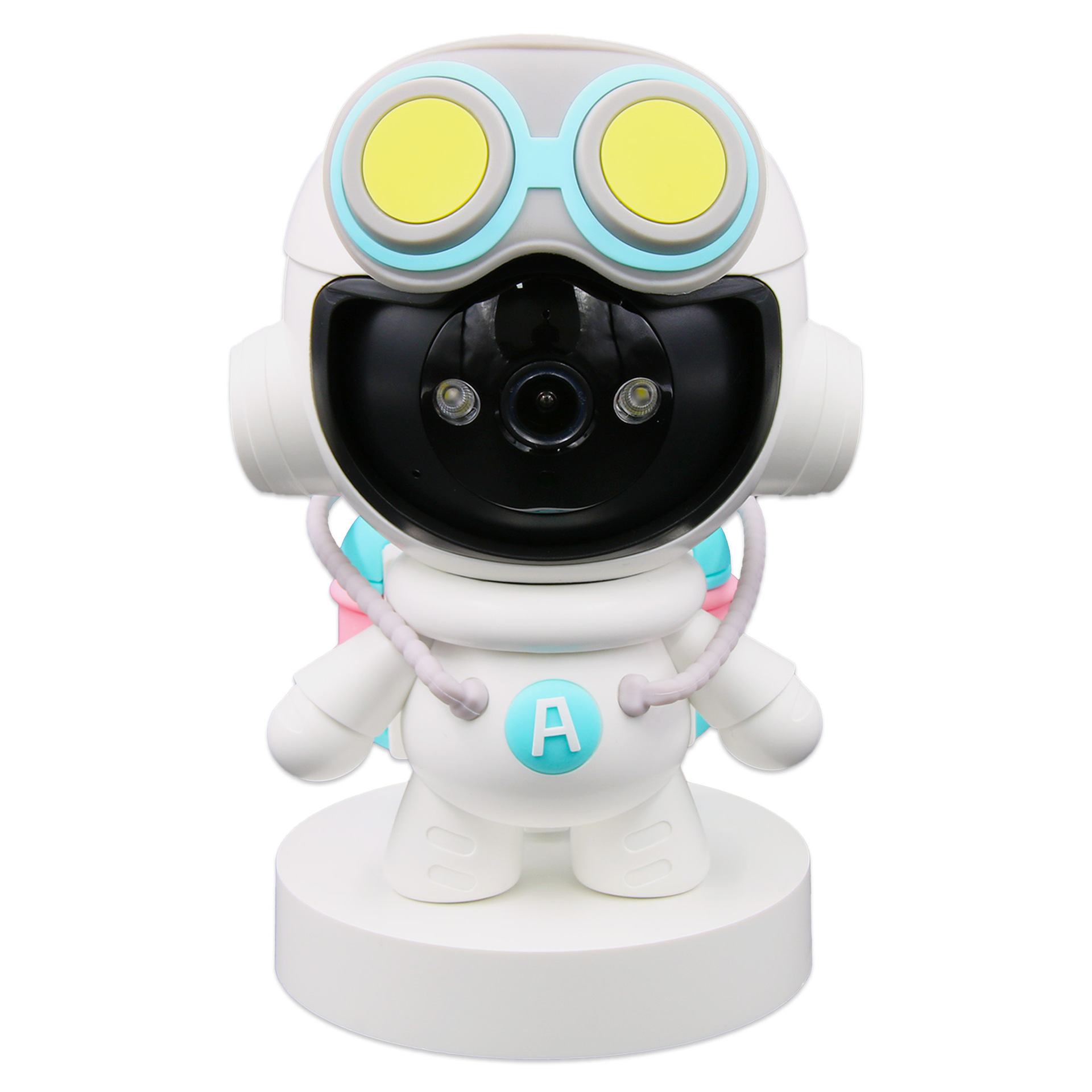 WiFi Xiaozhi doll Smart camera, home wireless mobile phone, remote baby care, 360-degree panoramic view in the room full figure