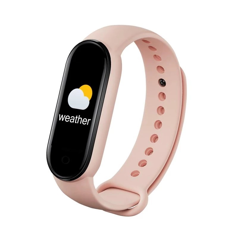 M8 Smart bracelet Heart rate and blood pressure monitor, step music, weather information, sleep monitoring, M7 M6 Sports Smart bracelet Item Picture