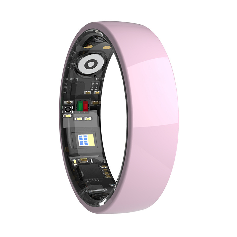 2025 New smart ring, heart rate, blood oxygen, sleep, health monitoring, sports Bluetooth, waterproof ceramic, suitable for both men and women details Picture