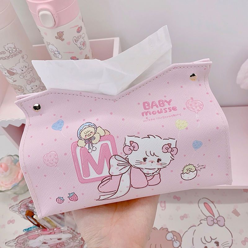 The new Ailun tissue box with a high-end feel is an ins home living room desktop creative napkin box Application Scenario