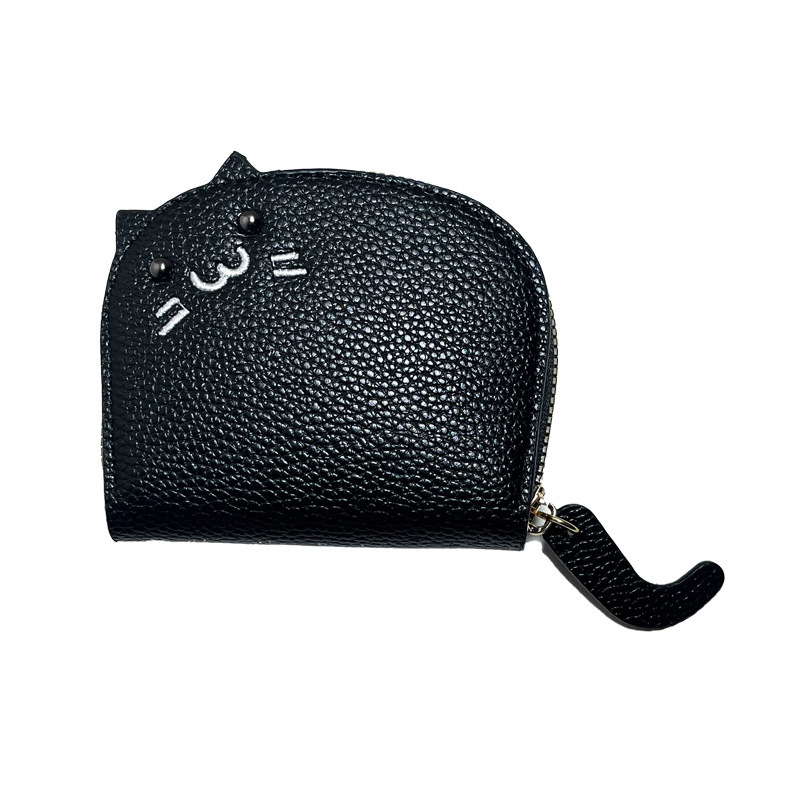 2024 New cat-sized, trendy, cute, multi-position, high-end cartoon coin purse, portable, fresh and clean manufacturer Item Picture
