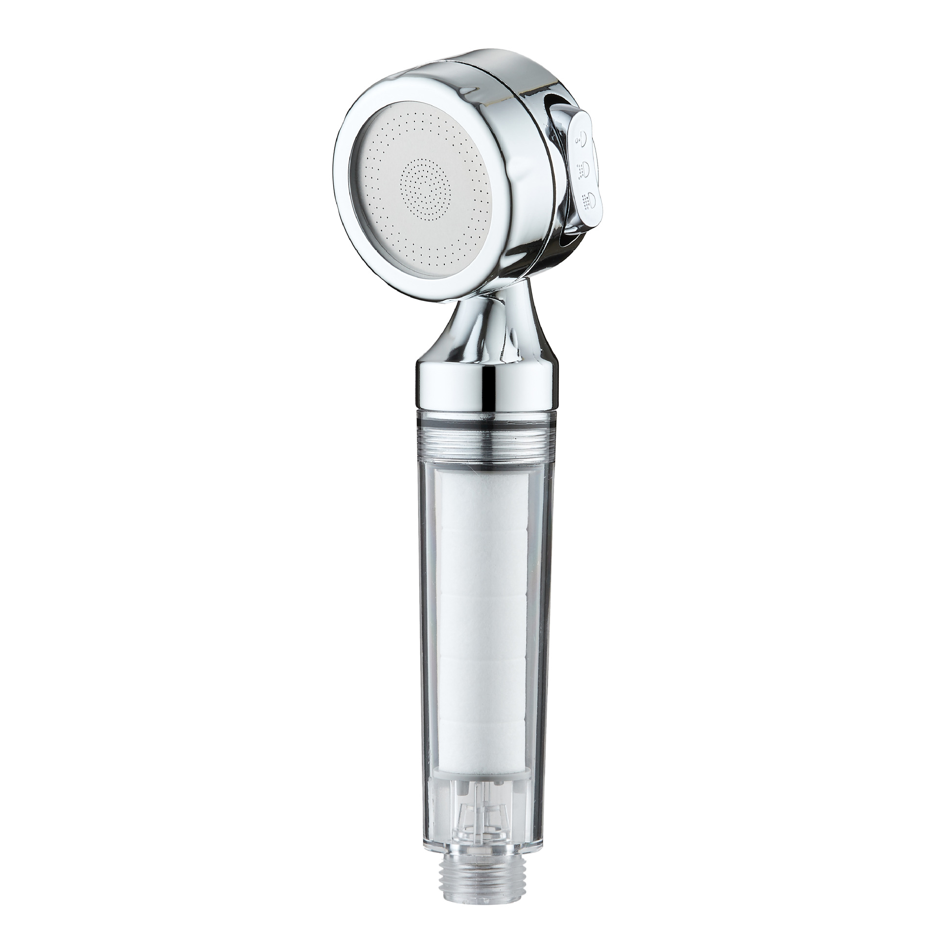 Cross-border dedicated travel dedicated portable showerhead filter, mini business trip hotel compact showerhead, outdoor showerhead full figure