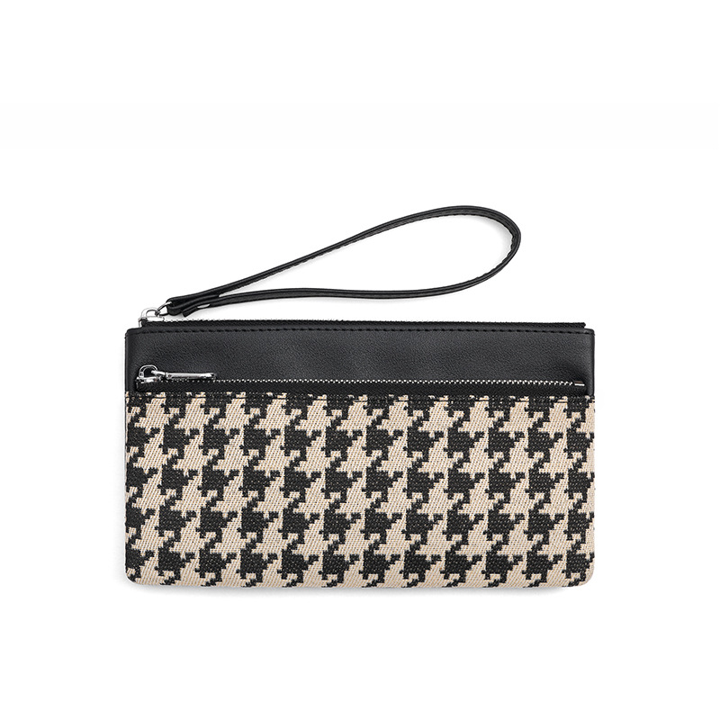 Canvas small wallet for women, ultra-thin coin coin purse, small and mini zipper, new 2025 bestseller, fashion trend Item Picture