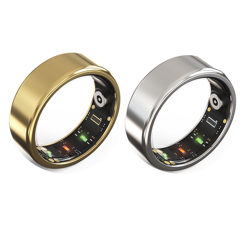 The cross-border new product M95 smart ring features heart rate, blood oxygen, sleep pressure monitoring, health exercise step counting and glue injection technology Item Picture