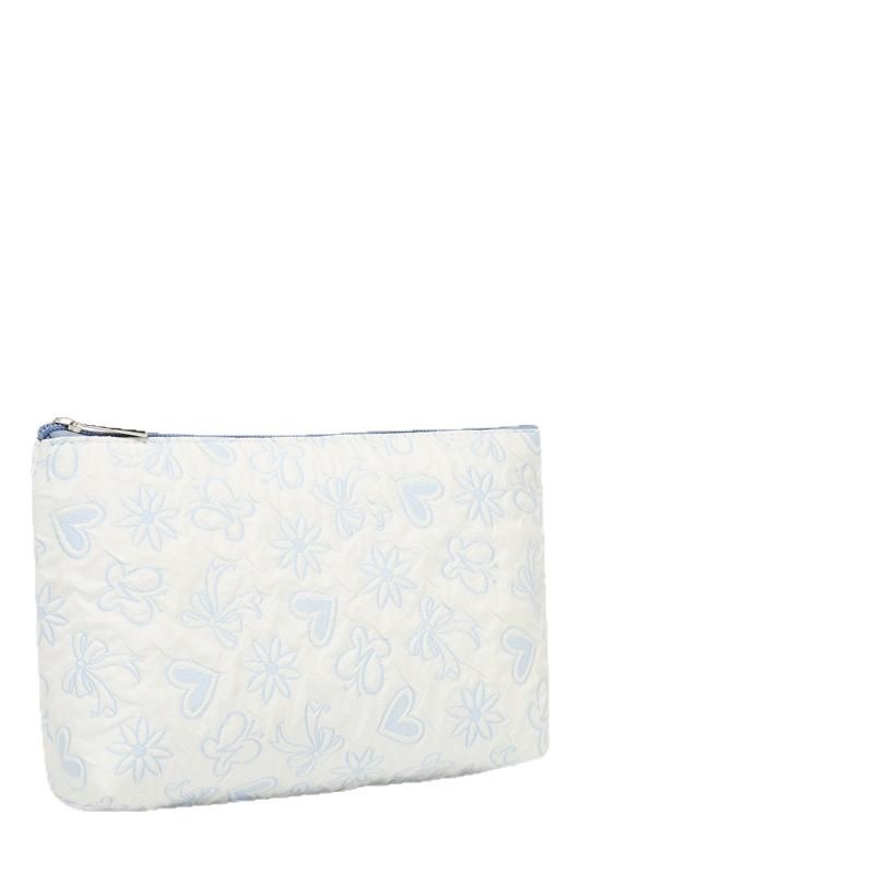 High-end InS-style makeup bag, women's portable large-capacity travel toiletry bag, new Amazon cross-border storage bag Item Picture