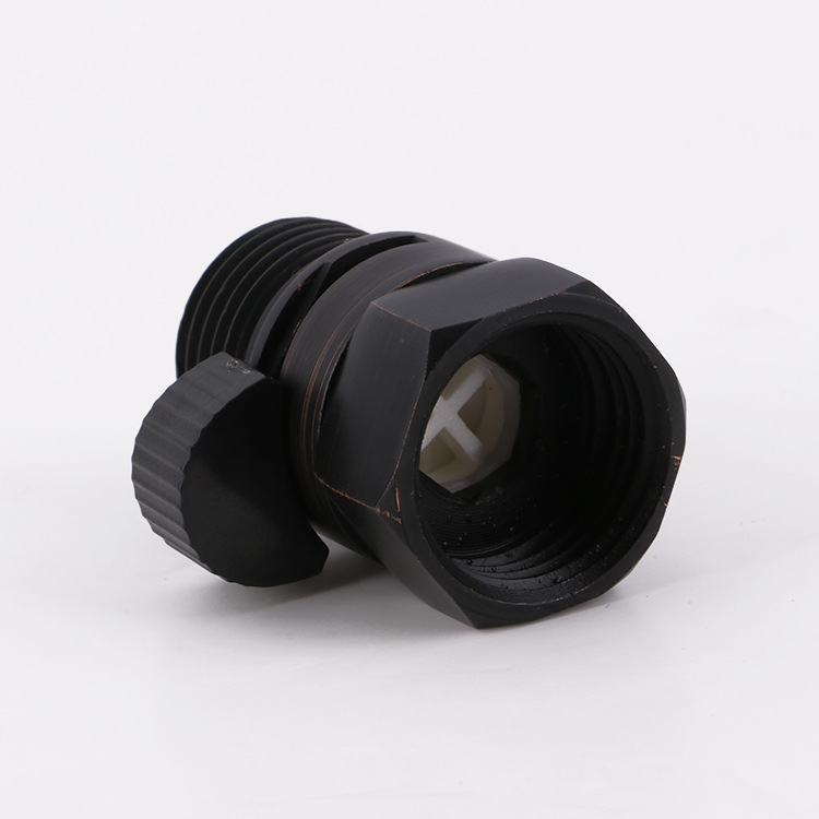 Showerhead stop valve switch joint, spray gun pause water connector, quick-opening transfer valve, flow regulator Application Scenario