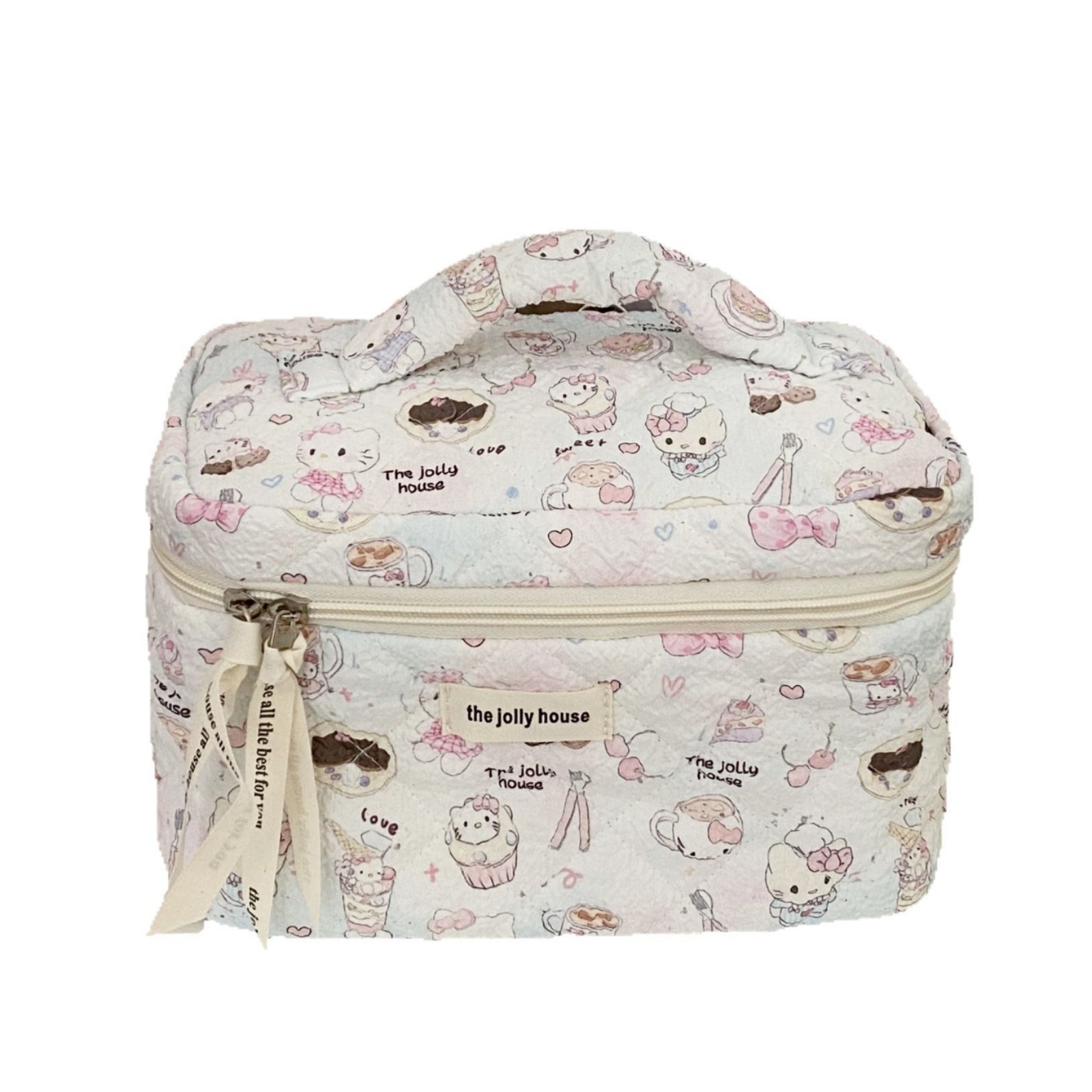 A portable large-capacity travel cosmetics hand-held toiletry bag for women, starting from one piece Item Picture