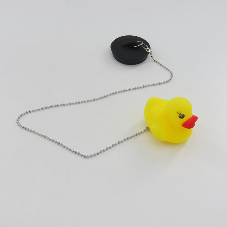 Toilet, bathroom rubber stopper, sink, pool, pig, bathtub stopper, water leak cover, vinyl PVC duck cartoon doll full figure