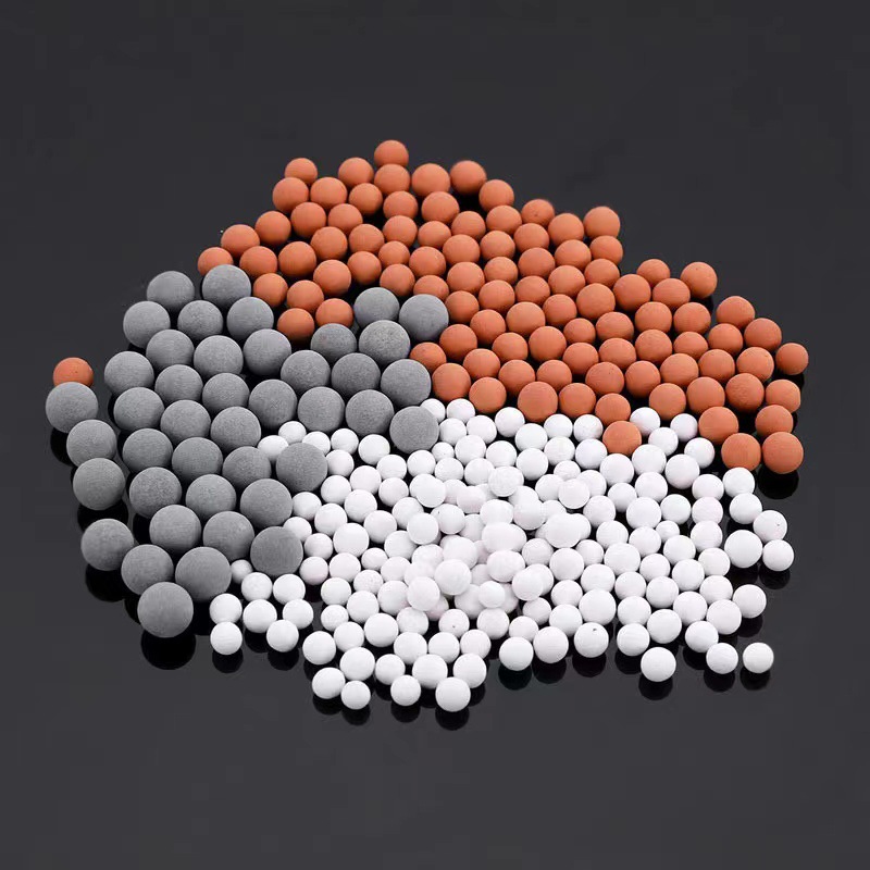 Negative ion energy ball filtration mineralization ball, gram of tourmaline purification stone, pebble shower head pressurized water purification Specification drawing