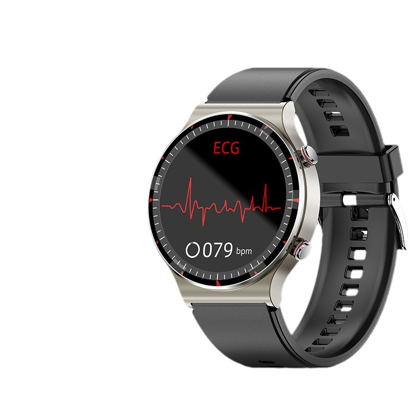 Cross-border G08 smartwatch: Electrocardiogram, blood pressure, blood oxygen, heart rate, exercise step count, information reminder, waterproof, Bluetooth, health full figure