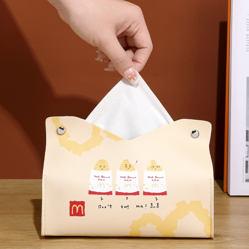 Creative desktop tissue box, office quirky and funny tissue box, ins living room tissue box, bedroom dinner tissue box details Picture