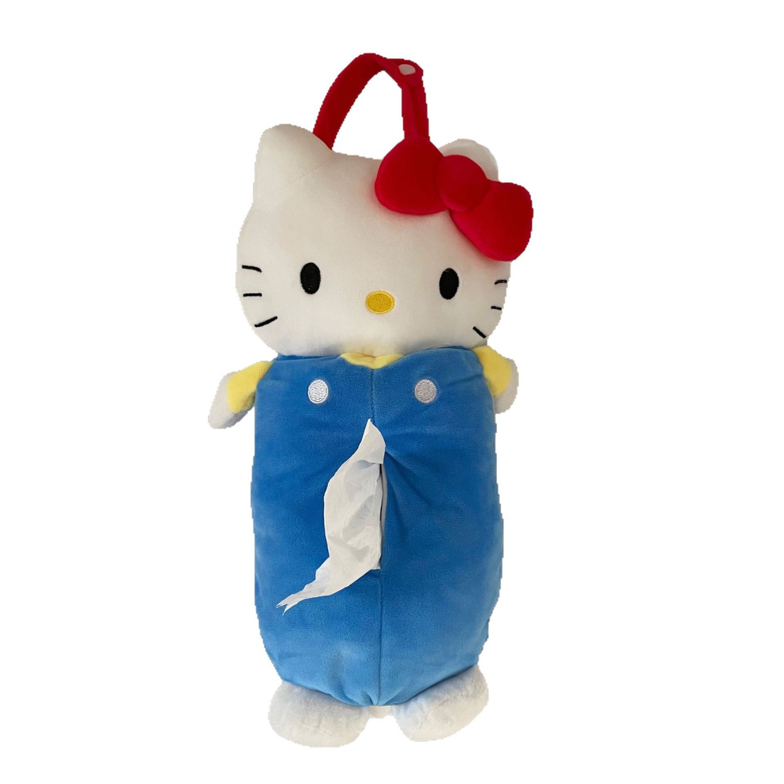 The same style of cat tissue box as Xiaohongshu, with an ins style and a girlish heart, features a car doll for storage, a tissue case, and a hanging paper bag Item Picture
