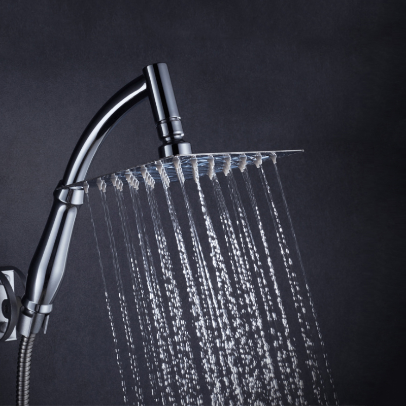 ✅ Handheld shower dual-purpose pressurized showerhead, household bathing stainless steel rain shower head, large water outlet, large hole Specification drawing