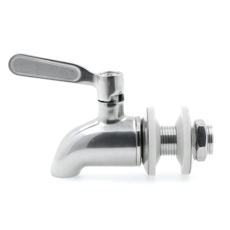 Wholesale and export of 304 stainless steel wine barrel faucet, juice faucet, glass bottle wine brewing, ceramic jar faucet manufacturer Application Scenario