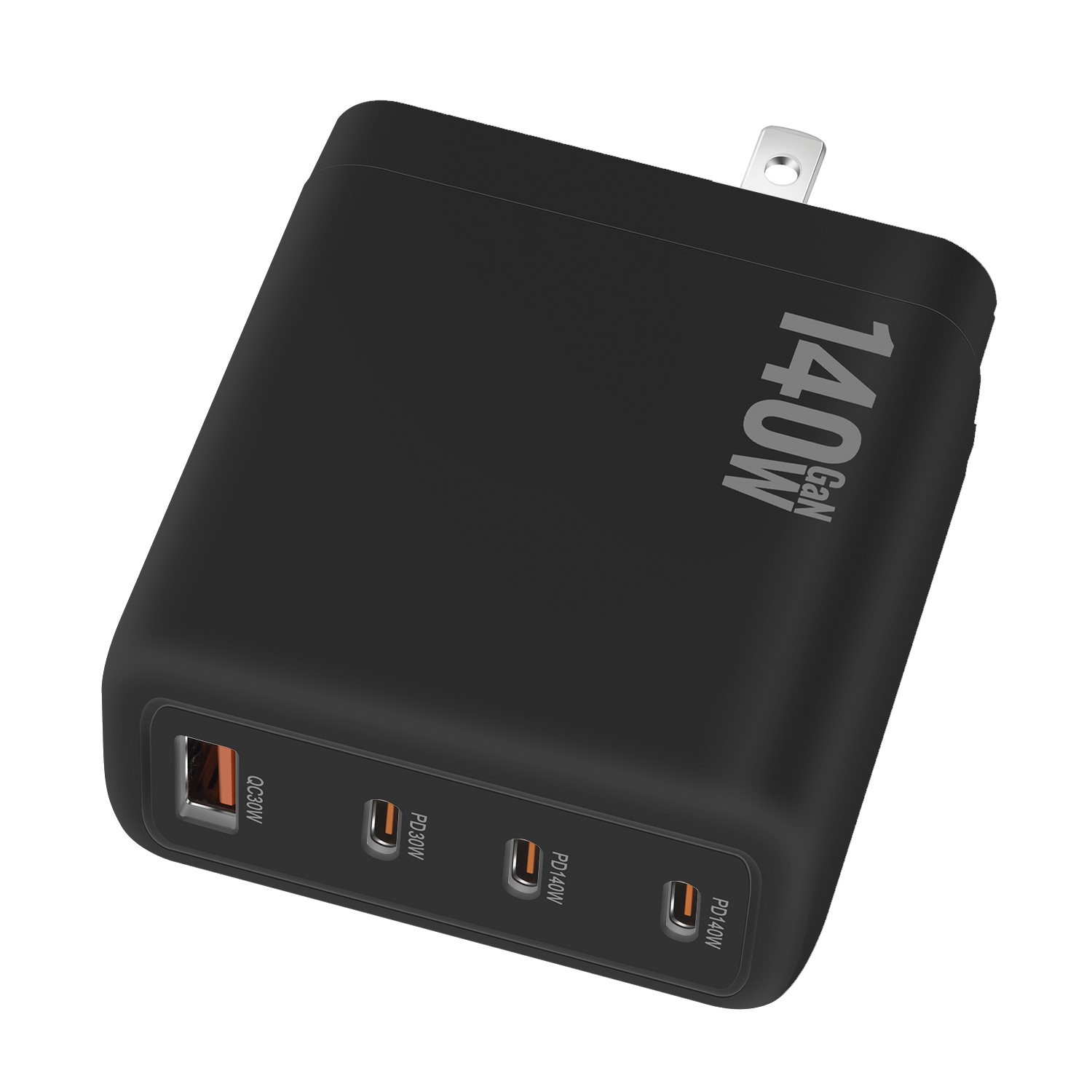140W gallium nitride charger PD3.1 fast charging Ga charger multi-port fast charging suitable for laptops and mobile phones. details Picture