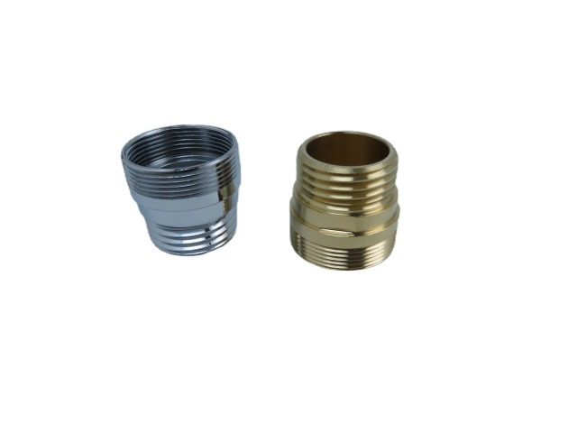The faucet adapter is made of M24*1 for the outside and M22 for the inside, and it can be converted from fine thread to coarse thread inside and outside Item Picture