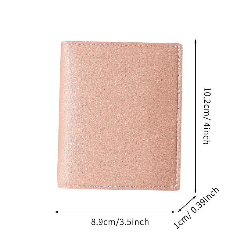 Ladies' card case and document bag: Compact, ultra-thin, multi-slot, large-capacity driver's license two-in-one - bank card case Item Picture