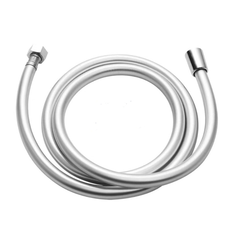 Factory wholesale 1.5/2-meter stainless steel double-buckle encrypted metal hose encrypted shower and bathroom showerhead hose Specification drawing