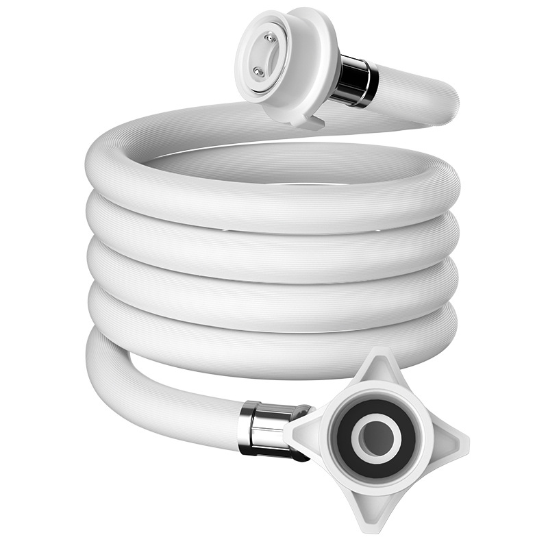 Fully automatic washing machine extended and thickened water inlet pipe, extension pipe, water supply pipe, water filling hose joint accessories Item Picture