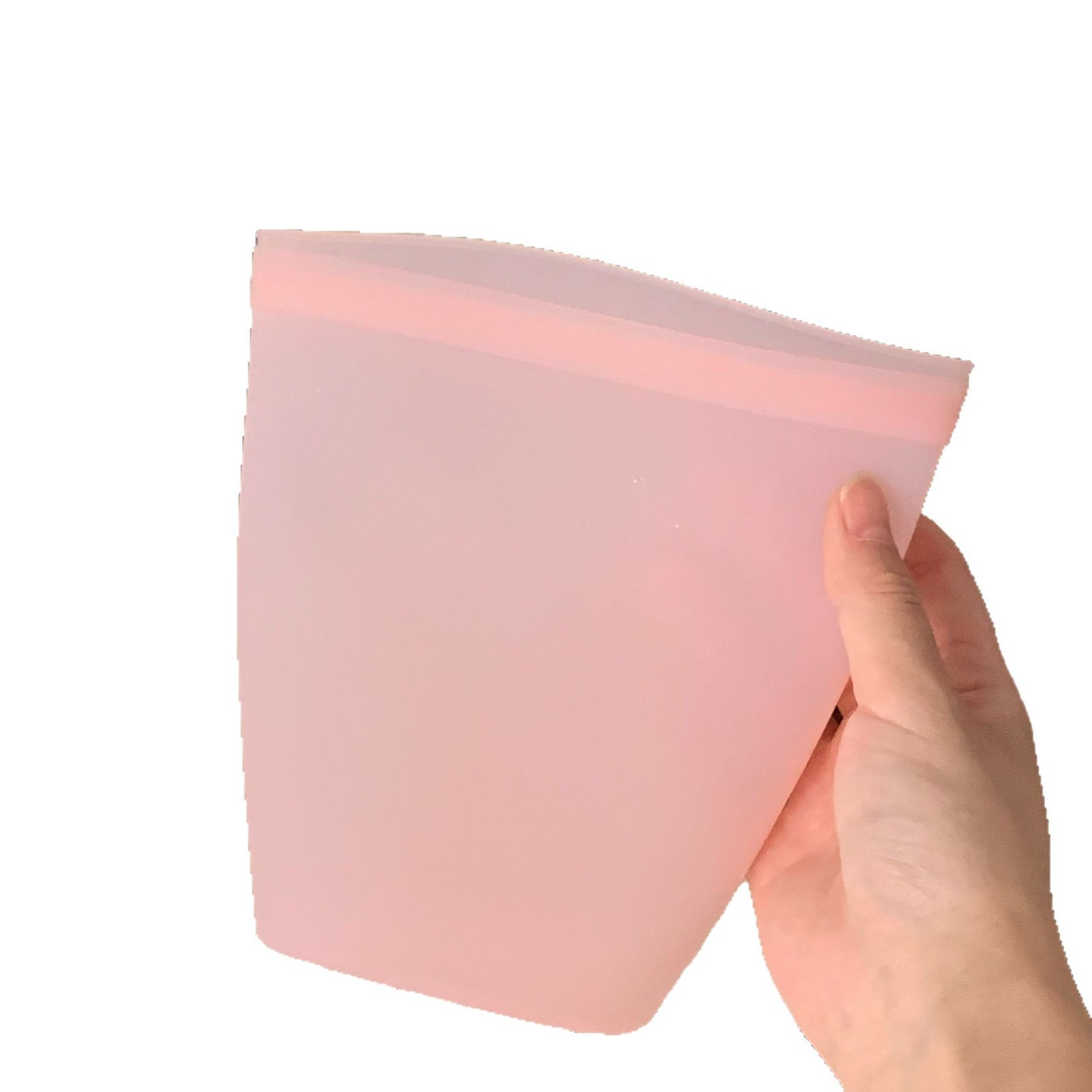 Food-grade silicone milk tea cup, portable foldable women's large-capacity reusable cup, juice milk cup Item Picture