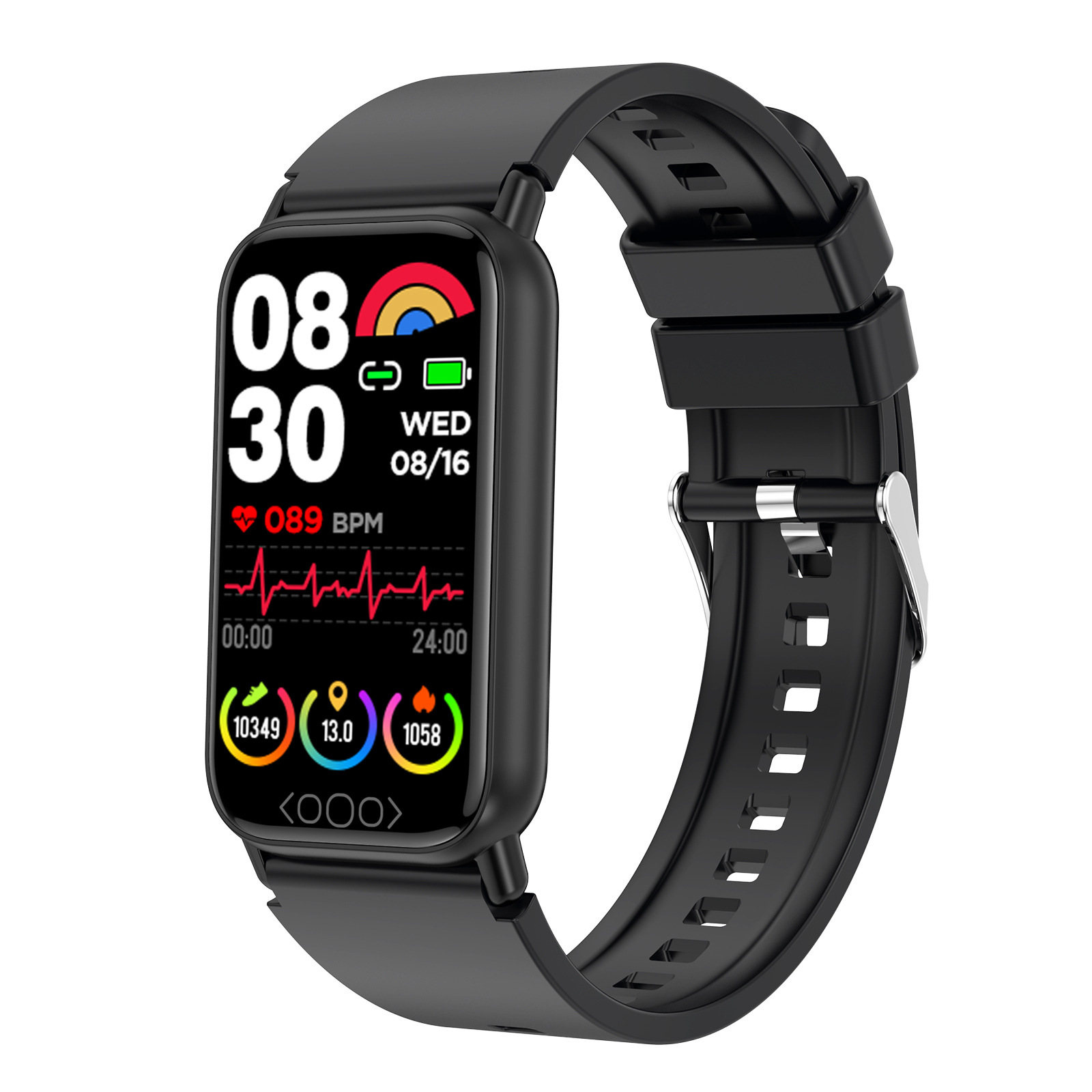 The new cross-border TK72 non-invasive smart health fitness bracelet for uric acid, blood lipid, blood sugar, heart rate and blood oxygen monitoring full figure