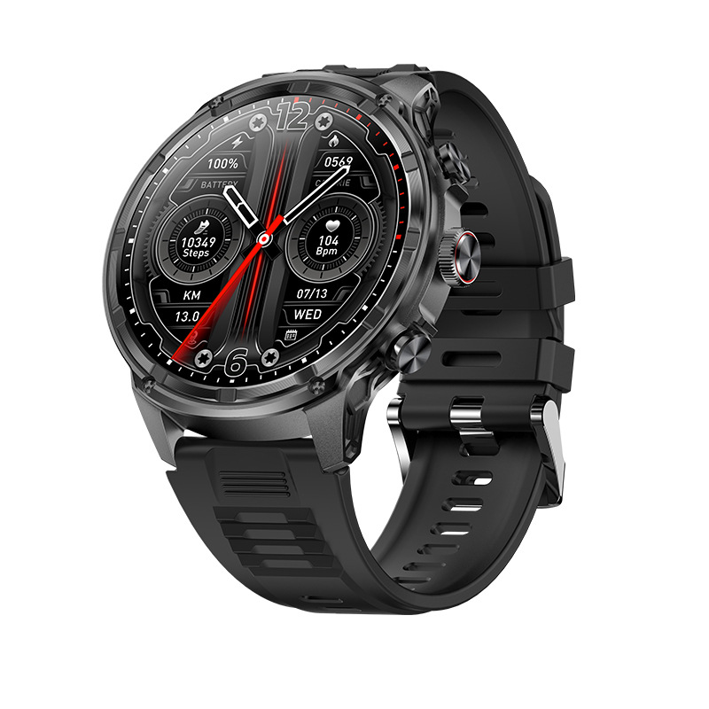 V99 smartwatch Bluetooth call flash 1.85-inch heart rate blood oxygen multi-sports waterproof smartwatch full figure