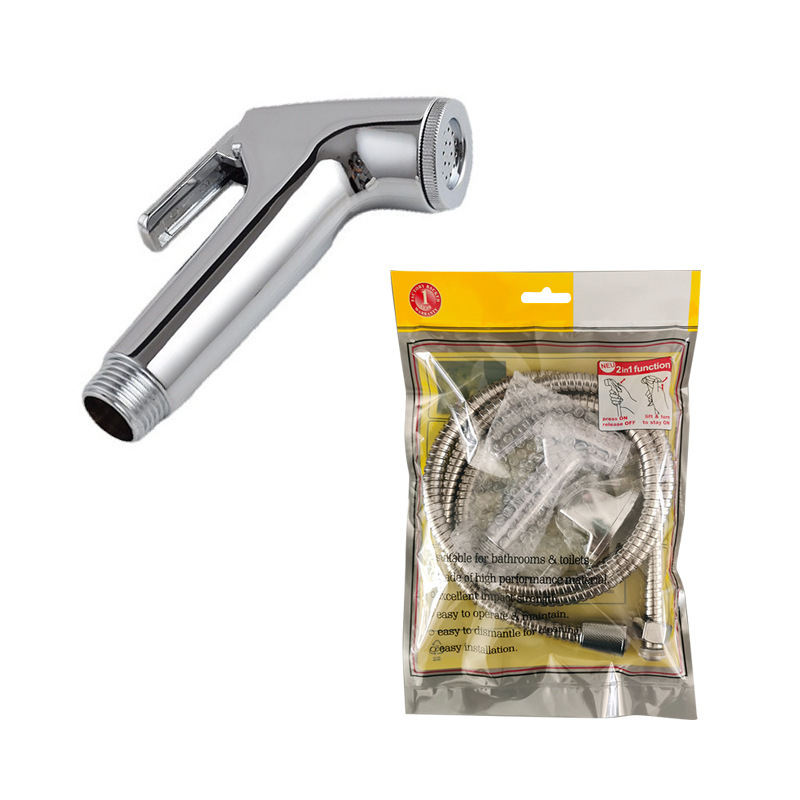 Cross-border pressurized spray gun, faucet, women's washer, handheld nozzle, toilet companion, high-pressure flusher, multi-purpose set full figure