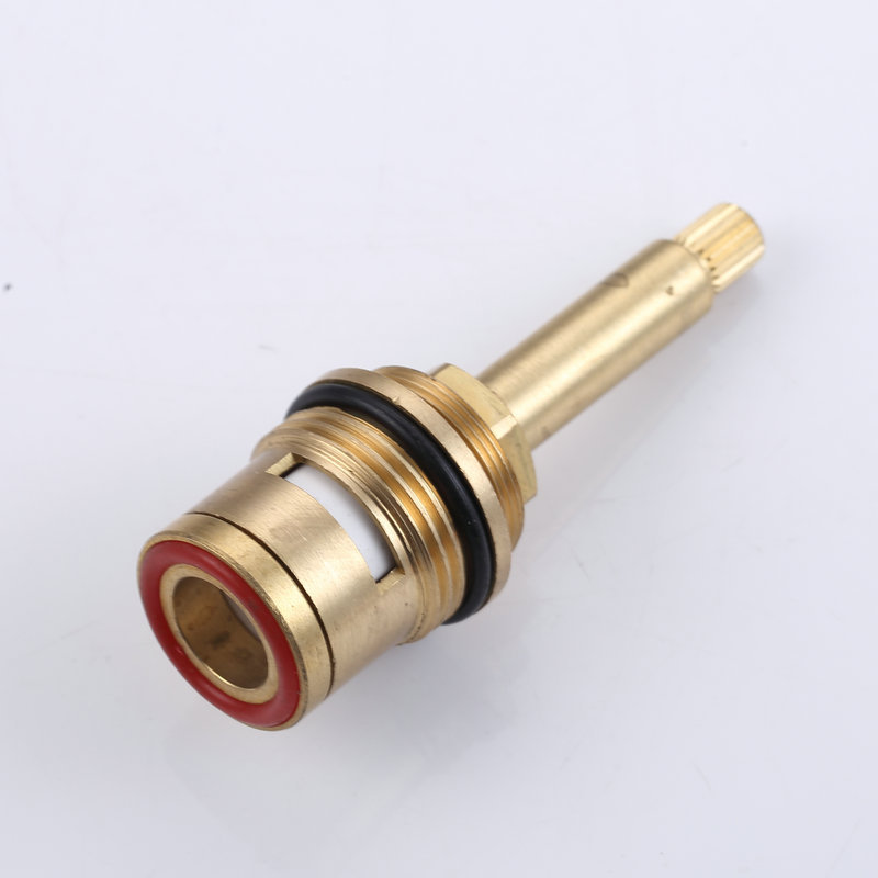 Customized processing of faucet copper valve core accessories, quick-opening water separator ceramic valve cores, cold and hot water hardware Angle valve cores Application Scenario