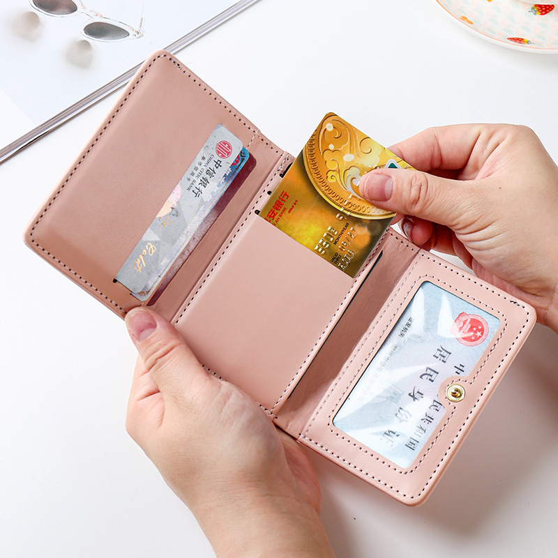 The new big-eared dog wallet is a bestseller. Meile Xiaolomi Girl's cute coin purse, mini small bag, multi-slot bag Specification drawing
