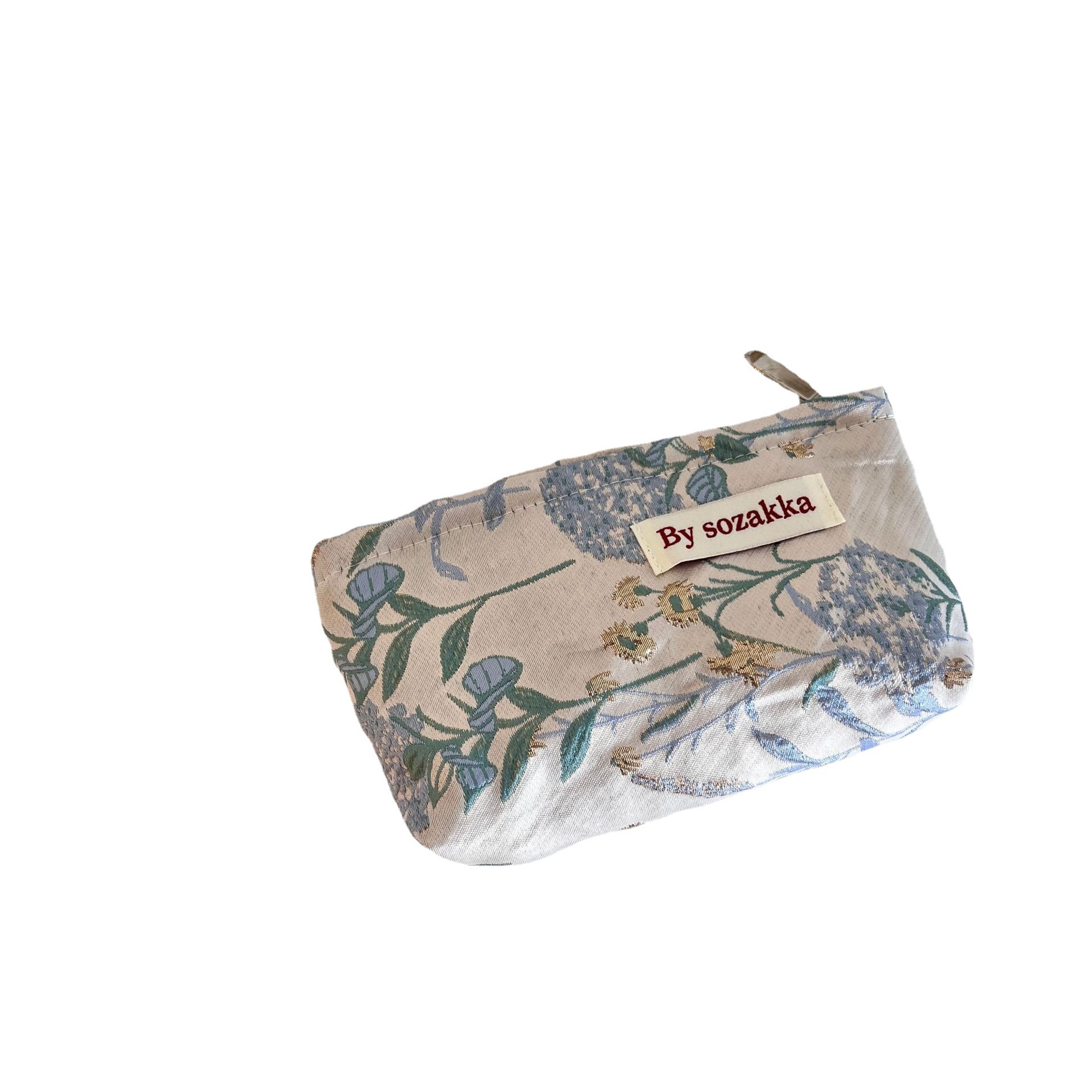 26229 set French embossed flower cosmetic bag, simple and portable handbag, casual mobile phone, walking clutch Item Picture
