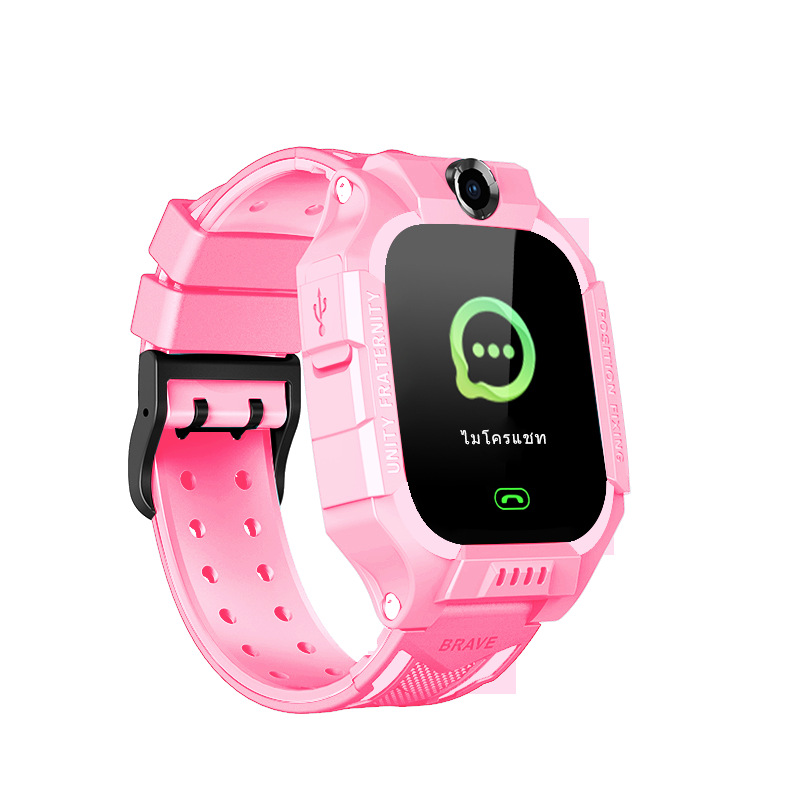 Foreign Trade Cross-border Q19 Primary School Genius Full Touchscreen Camera Multi-functional Smart Children's Phone Positioning Watch details Picture
