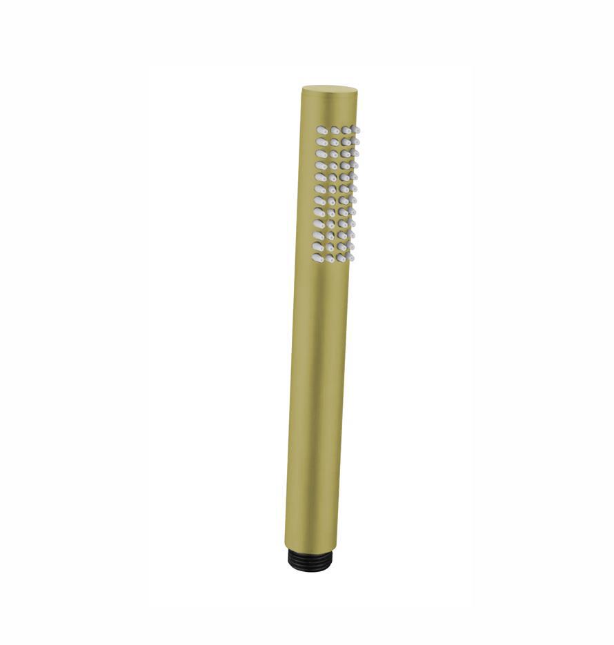 Kaiping Youjia Sanitary Ware Silver hand-spray electroplated single-function rain Shower Copper Cylindrical hand-held Shower Head 8167 Application Scenario