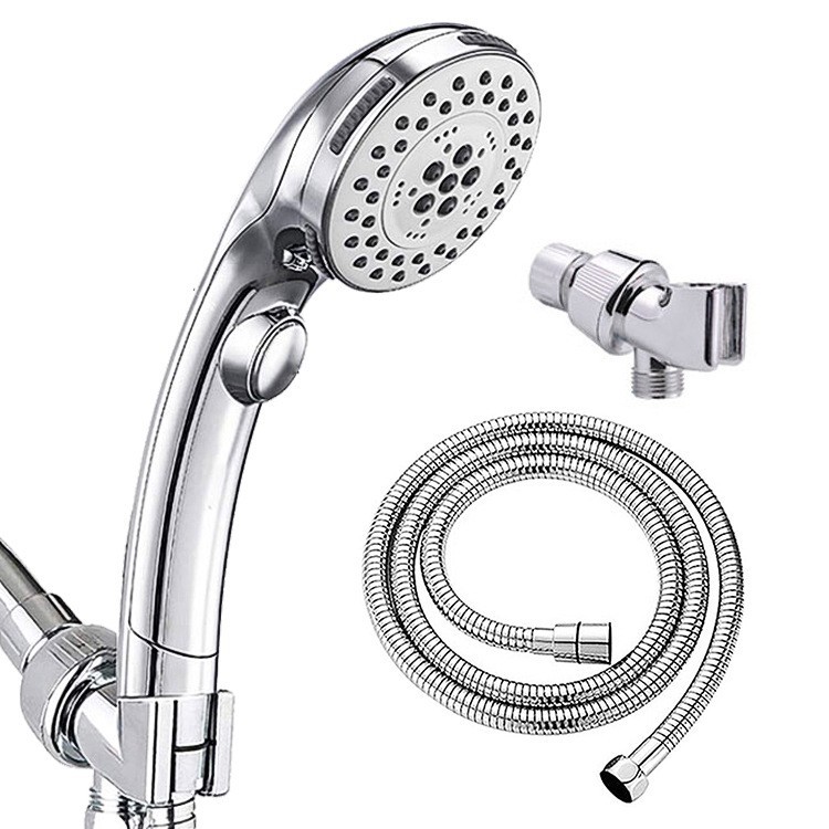 Multi-functional beauty showerhead, one-button water-stop showerhead, air-pressurized nano water, baby and pet shower, handheld Item Picture