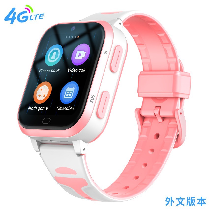 The overseas version of the 4G children's smartwatch supports the A73E version for Asia, Europe, North America and South America full figure