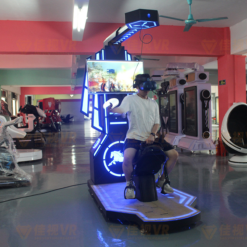 VR Warhorse Entertainment all-in-one machine, large-scale experience hall amusement equipment, VR horseback riding simulator, dynamic immersive game Application Scenario