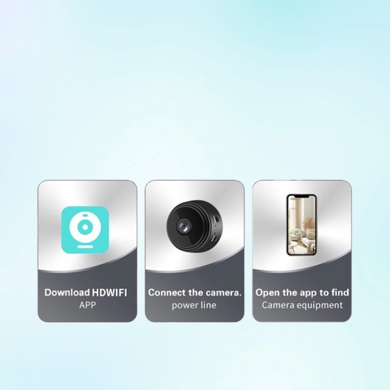 a9 camera, high-definition camera, outdoor action camera, video camera, wireless wifi, night vision, home security monitoring Application Scenario