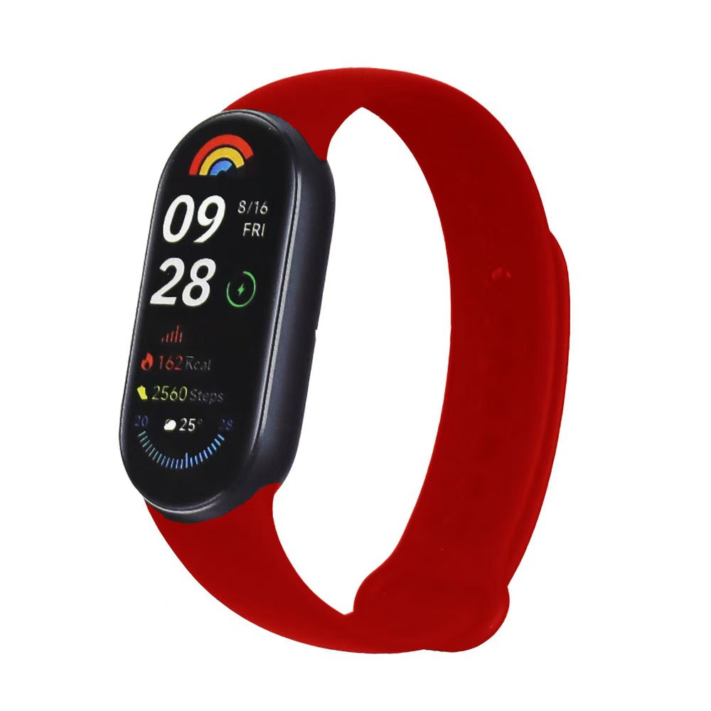 The new waterproof M9 smart bracelet features NFC access control, heart rate, blood pressure, blood oxygen, and multi-language wechat reminders Application Scenario