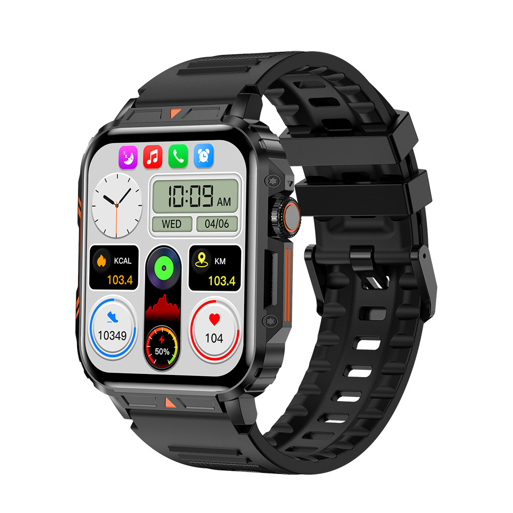 The new outdoor three-proof L81 smartwatch features Bluetooth calls, heart rate, blood pressure, sleep, health monitoring, and step counting during exercise Item Picture
