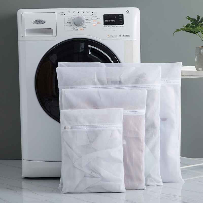Laundry bag set, thickened protective washing bag, thick and thin mesh, nylon mesh, eye bags, classified cleaning, underwear, bra bags, machine wash full figure