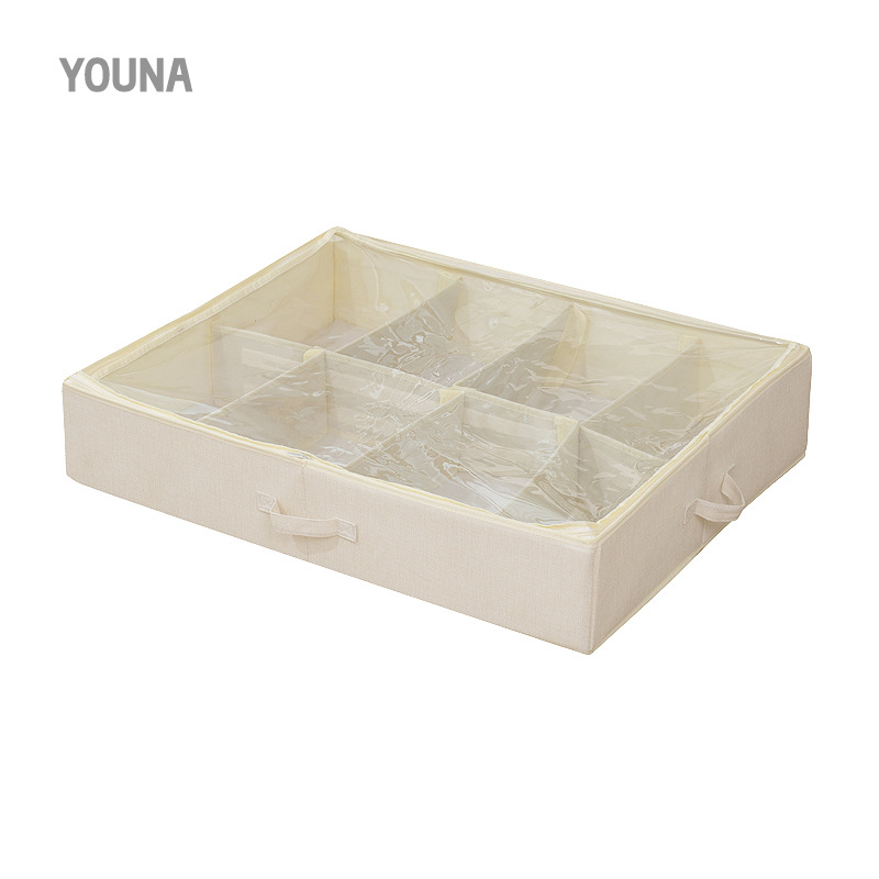 Customized cross-border storage boxes, under-bed storage boxes, dirty clothes baskets, shoe storage boxes, and foldable ones based on provided drawings or samples Specification drawing