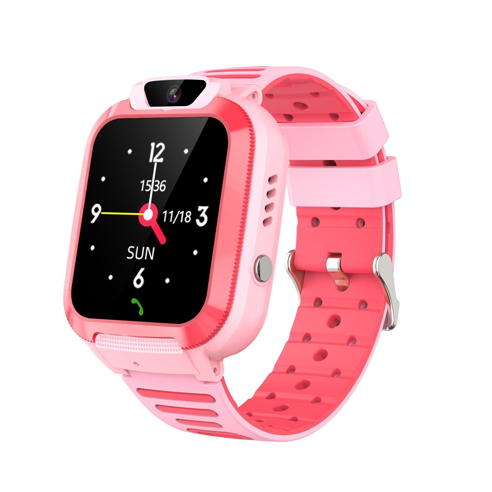 Cross-border fifth-generation Q12B is not waterproof /Q12 waterproof children's card-inserting smart phone watch, multi-language foreign trade version Item Picture