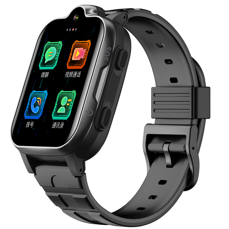 2024 Cross-border New 4G children's smartwatch, all-network compatible GPS anti-loss phone bracelet for children, kids and students details Picture