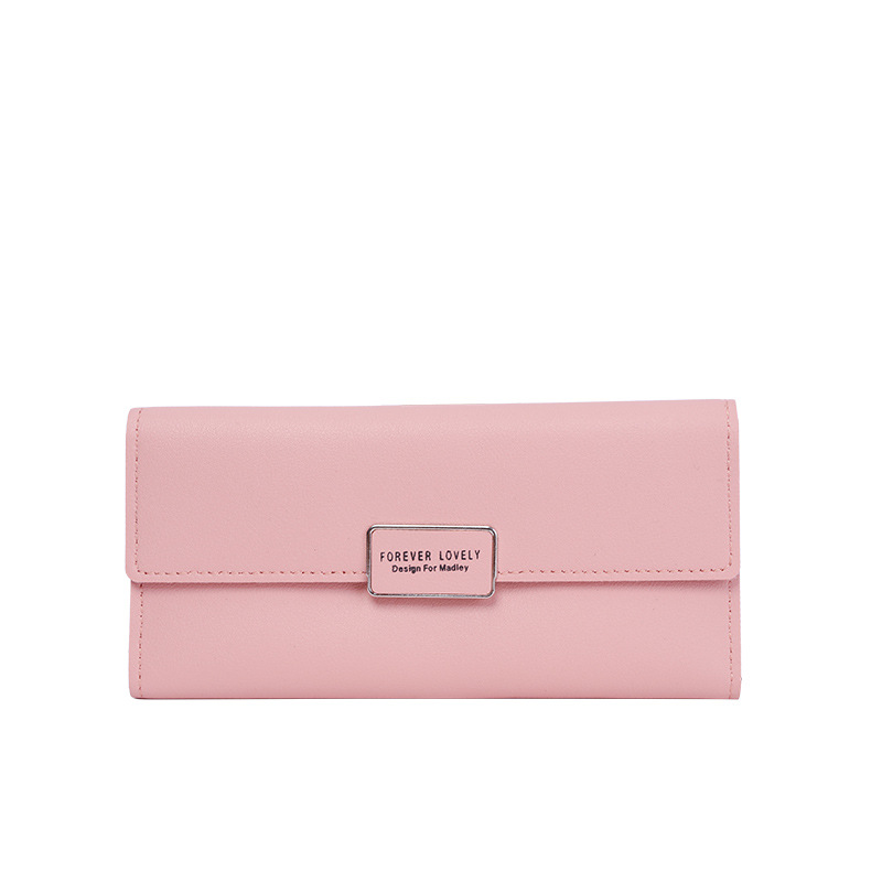 Long ladies' wallet, large-capacity clutch, multi-functional multi-compartment zipper bag, wallet, lightweight storage Item Picture