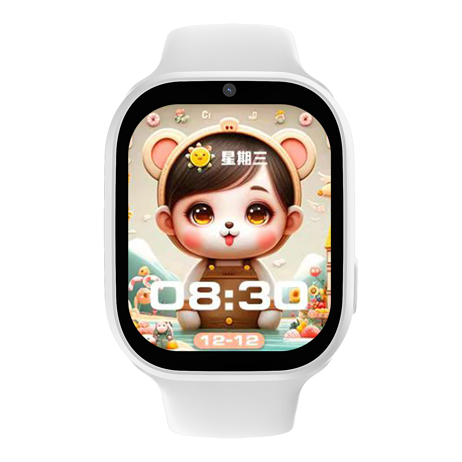 Children's Smart Smartwatch 5, full network compatibility, ultra-high-definition large screen, official genuine product, card-inserting, suitable for teenagers and junior high school students Item Picture