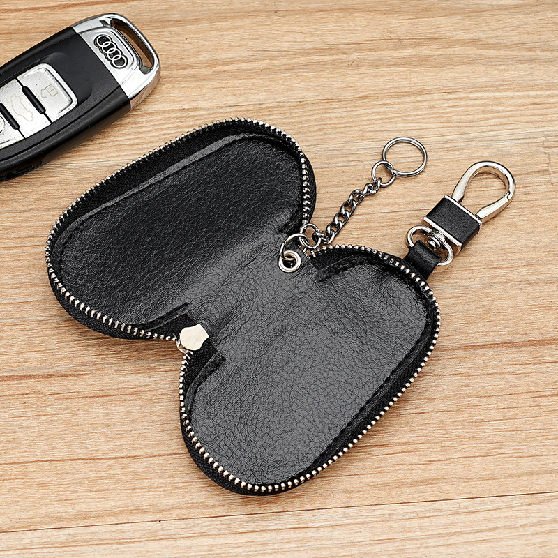 New fashionable business travel car key case, universal model, men's and women's storage key case, mini key case Specification drawing